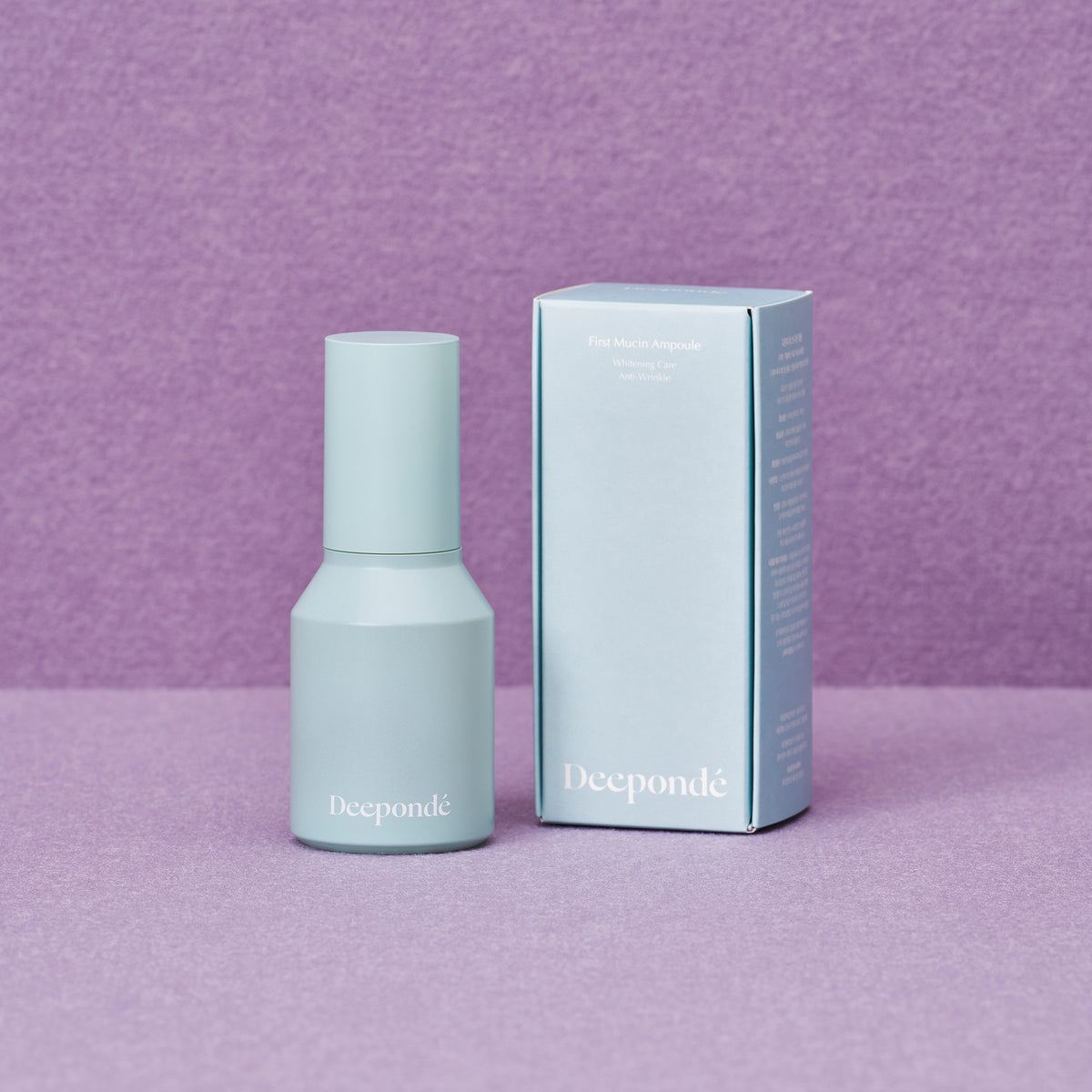 Deepondé | First Mucin Ampoule | Ampoule - Packaging and box