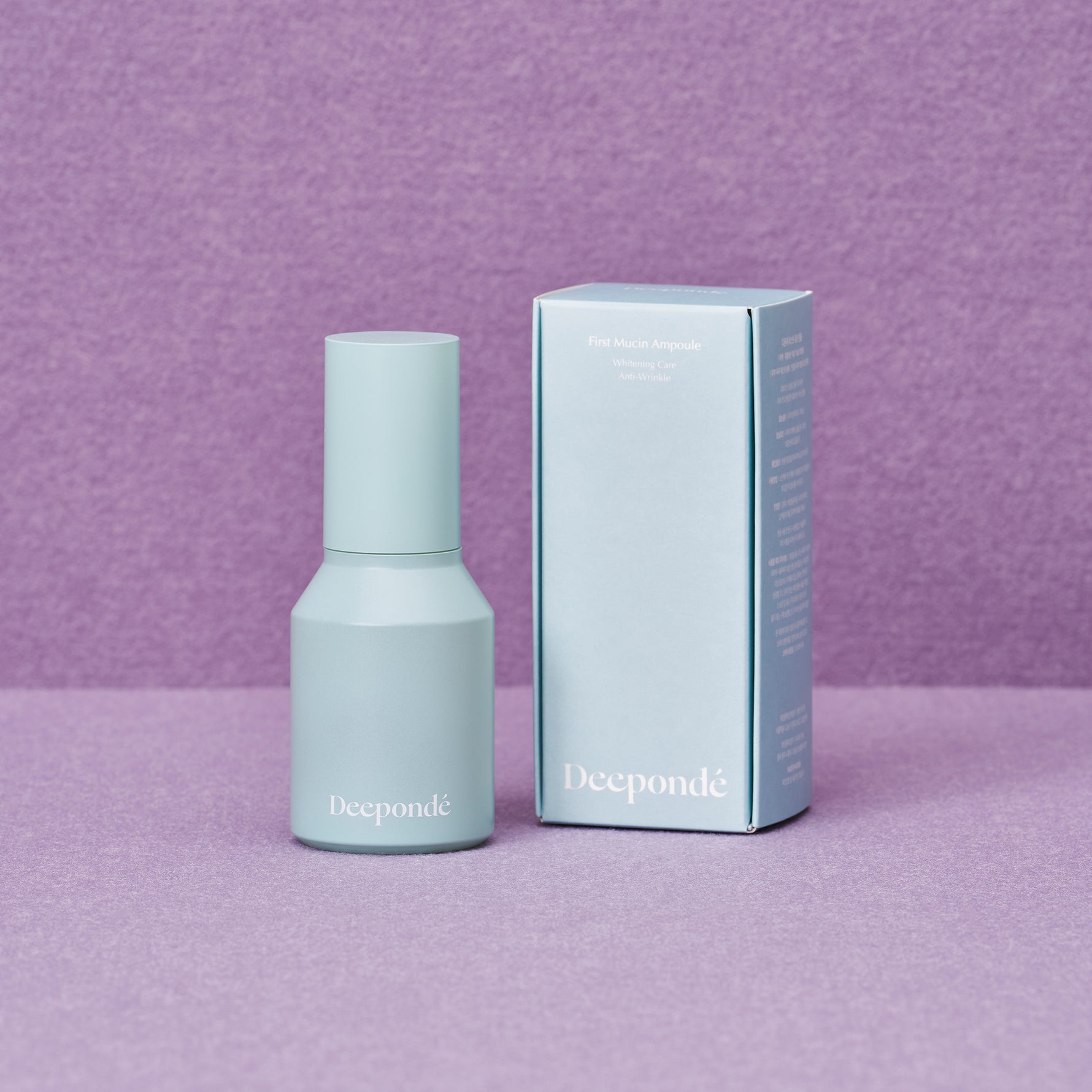 Deepondé | First Mucin Ampoule | Ampoule - Packaging and box