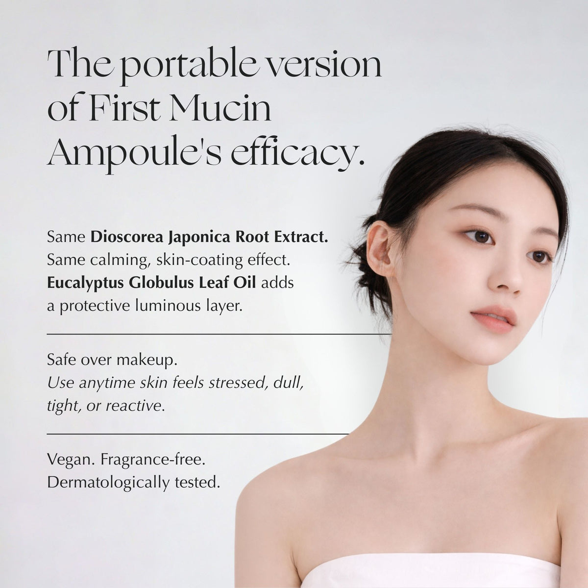 Deepondé | First Mucin Ampoule Mist | Toner Mist - Mist spray texture detail