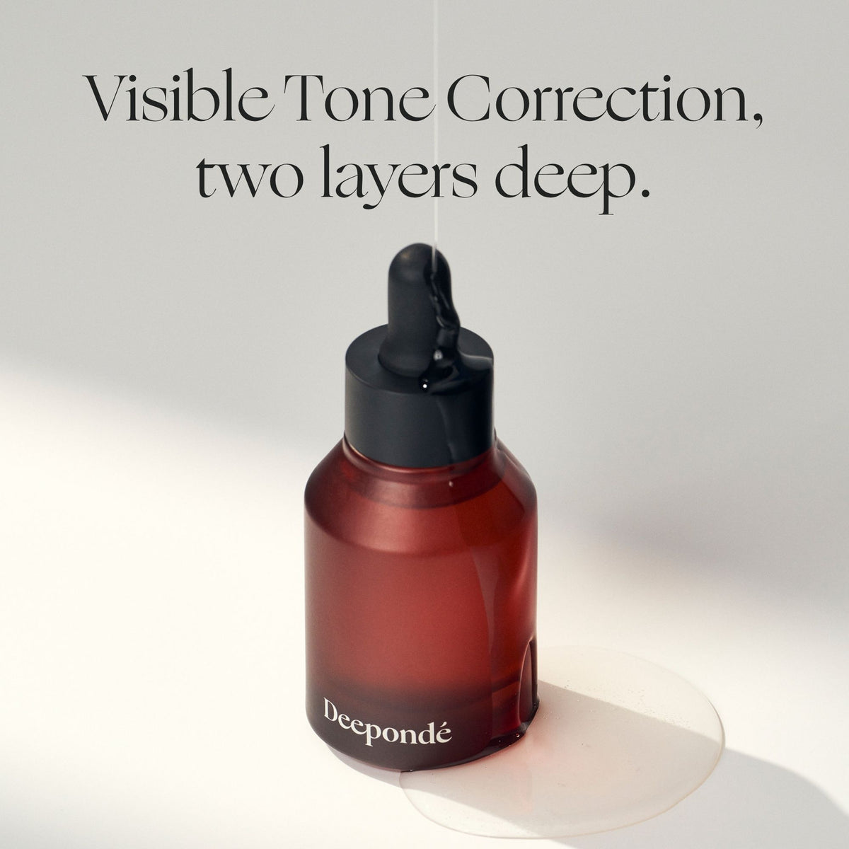 Deepondé | Glutathione Toning Ampoule | Ampoule - Lifestyle application shot