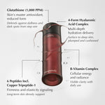 Deepondé | Glutathione Balancing Toner | Toner - Ingredient and glow benefit highlight